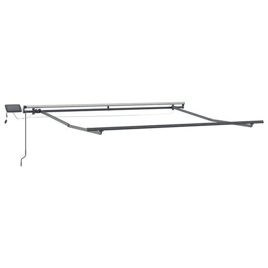 Retractable Awning Manual Multicolour 350 x 250 cm Fabric