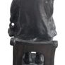 Girl On A Stool (30cm) - Bronze, Signed Image 4