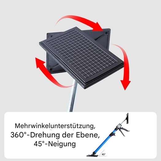 Cabinet Lifter - Adjustable from 48 to 114 cm Third Hand | 30 kg Load Capacity Work Easier Levelling Bar Lift Bracket for Electrical Appliances Construction Fridge Awning