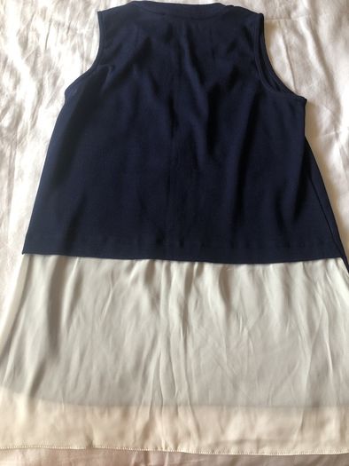 Navy Sleeveless Jumper BNWT