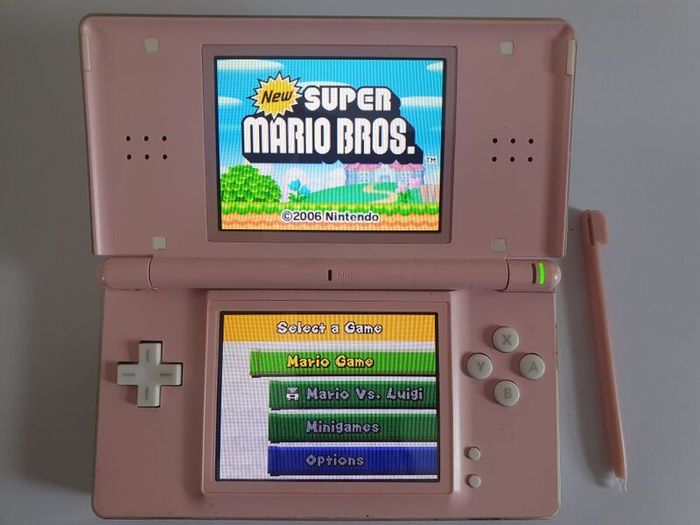 Nintendo DS Lite white/pink