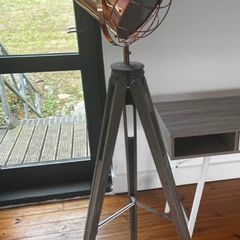 Rose gold Finish Antique Tripod Lamp