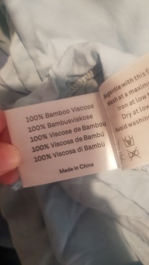 Bamboo king fitted sheet