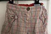checkered girl's shorts trousers 98 Dunnes