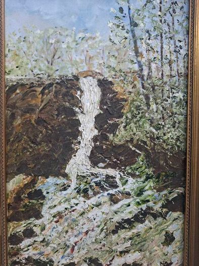 Charming Vintage Oil Painting signed & framed