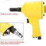 Pneumatic Riveter Pistol Type Grip Heavy Duty Rivet Gun Air Powered Riveting Tool 2.4-4.8mm Image 6