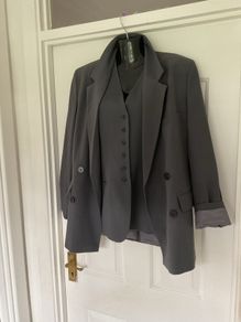 Two piece jacket and waistcoat