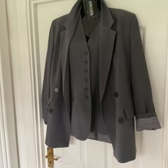 Two piece jacket and waistcoat