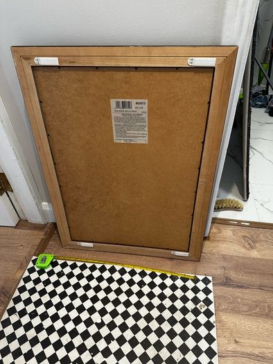 large wall mirror