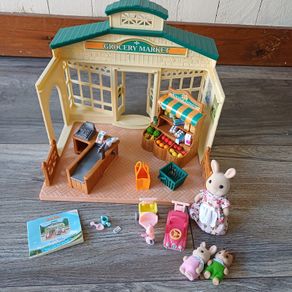 Sylvanian families market shop