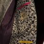 Antique Rogue Velvet Blazer Burgundy Size 46R XXL Image 3