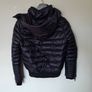 Holland copper down puffer jacker Size medium Pit to pit 20" black Hooded in good condition Image 2