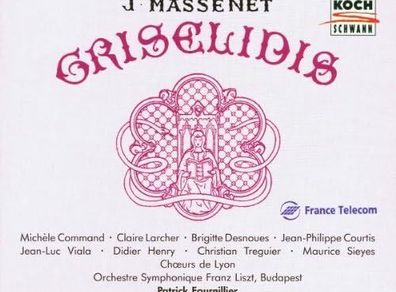 J. Massenet. Griselidis. 2 x CD Boxset. Free Postage!