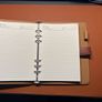 Faux Leather folio A4 notepad Image 3