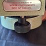 Vickers S24 Surveying Level in Original Leather Case, The instrument features a distinctive green metal body. It is designed for high-precision leveling in construction and engineering application Image 8