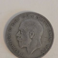 1935 George V Silver Half Crown