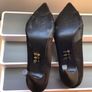 Glitz Ladies Black Satin Party Shoes Eu 38 Size 5 Image 5