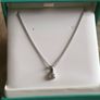 White gold necklace and pendant Image 3
