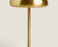 Zara home gold lamp