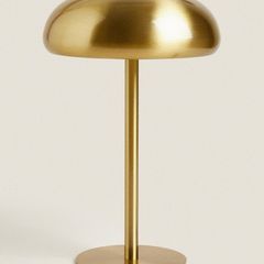 Zara home gold lamp