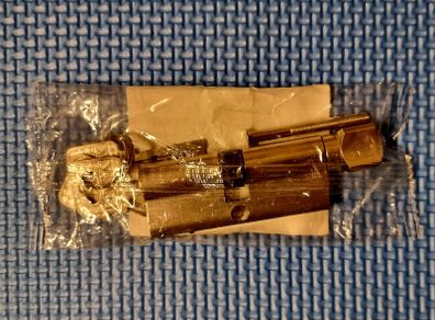 1set Silvery Small 70 Plum Button Lock Core, Comes With Three Iron Keys, new, unopened.