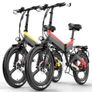 Lankeleisi G650 Electric Folding Bike - Yellow Image 6