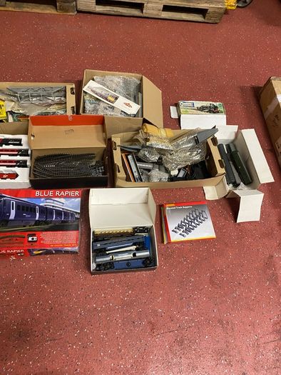 Huge lot of Vintage Model Trains | Boats and Tanks