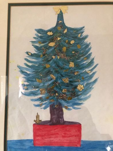 Picture of Christmas tree