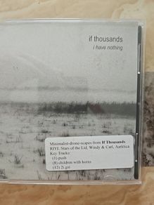 If Thousands CD - I Have Nothing