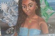 Original Painting of  Polynesian lady