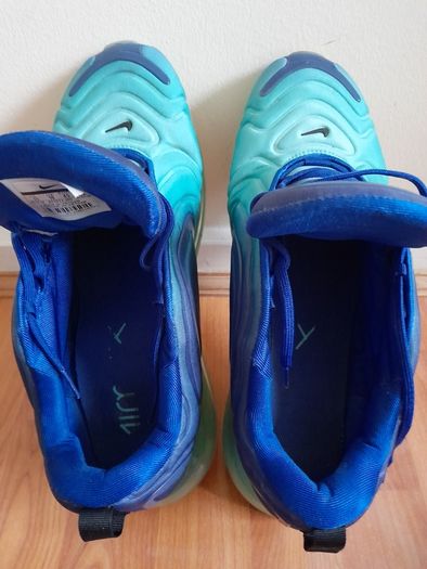 Nike Air Max 720 Sea Forest UK-10/EUR-45 AQ2924-400 Deep Royal Blue/Black-Hyper Jade-2018