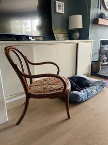 Bentwood Chair - Small Chair with Tapestry Seat