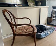 Bentwood Chair - Small Chair with Tapestry Seat