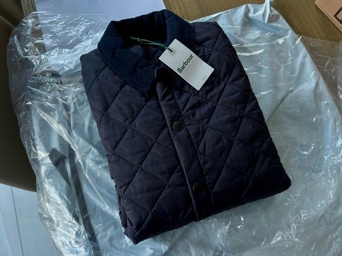 Barbour Heritage Jacket - Navy - Brand New