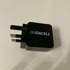 Duracell 2.4A Fast USB Wall Charger Plug (Model DRACUSB2-UK)