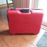 Red hard-shell suitcase Image 6