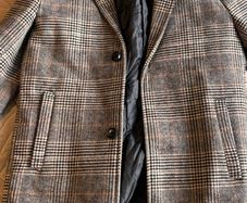 Boy wool coat