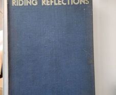 Riding Reflections. By Piero Santini. Sketches By Vincent Fane Handley. 1936 Second Impression Large Volume Hardback In Good Condition.  See Photos For Same.