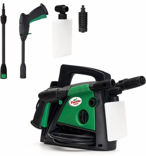 Multi-Purpose High-Pressure Washer | Compact Car and Home Cleaner with Power Jet Hose and Nozzle, 1400W