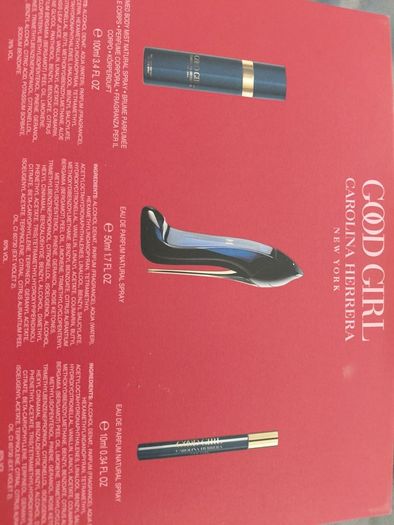 Good girl perfume set