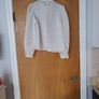 Only White Long Sleeved   Blouse.    S. M- 12  New. Image 3