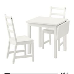 Table and chairs
