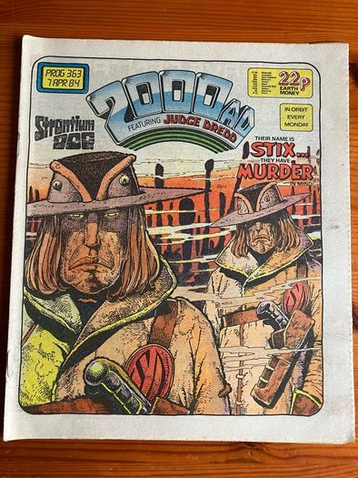 Comic: '2000AD' no. 363 (07/04/1984)