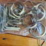 Brass coloured curtain track Image 2