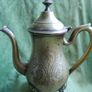 Vintage Old Antique brass tea pot  coffee pot Decorative Image 6