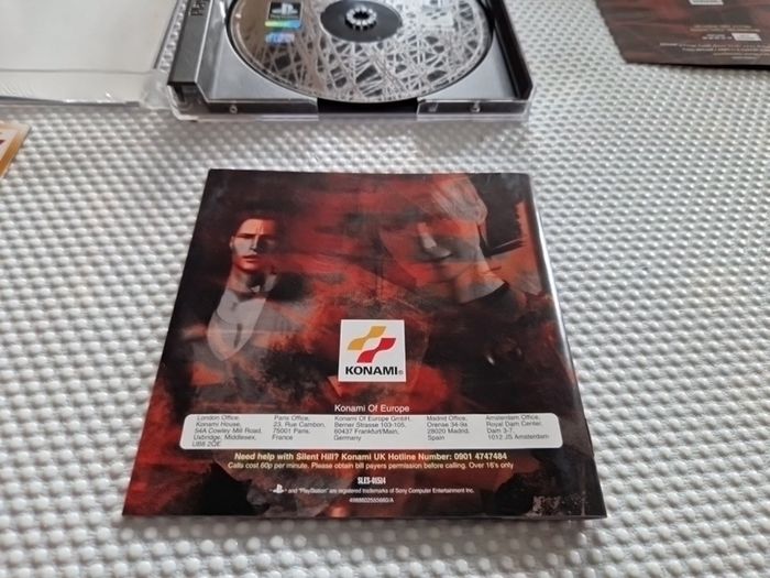 Silent Hill PlayStation1 Ps1 PlayStation2 Ps2 Games Original