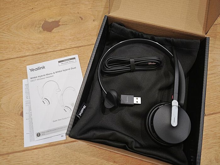 Yealink Headset WH64 Hybrid Mono Teams