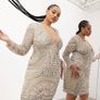Asos Embellished Dress Image 2