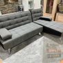 Modern Corner Sofa Bed  With Chaise Longue & Pillows 236 cm FREE DELIVERY Image 7