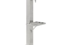 main image for ad Garden Water Column Stainless Steel Square 95 cm